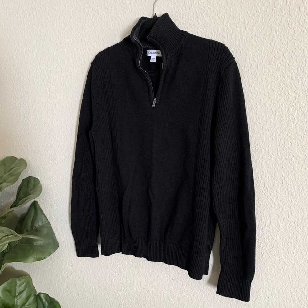 Men’s Calvin Klein Quarter Zip Sweater